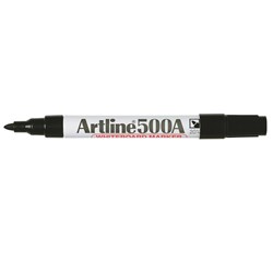 MARKER- ARTLINE WHITEBOARD 500A BLACK