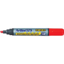 ARTLINE 579 DRYSAFE WHITEBOARD MARKERS RED