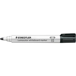 MARKER- STAEDLTER WHITEBOARD 351-9 BLACK BULLET 2.0MM