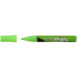 Texta Liquid Chalk Marker Wet Wipe Bullet 4.5mm Nib Green