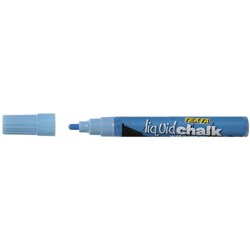 Texta Liquid Chalk Marker Wet Wipe Bullet 4.5mm Nib Blue