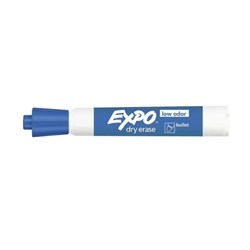 EXPO WHITEBOARD MARKER 2.0mm Bullet Tip Blue