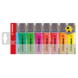 STABILO BOSS HIGHLIGHTER ASST PK8