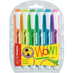 STABILO 2756 SWING HIGHLIGHTR Assorted Wlt6