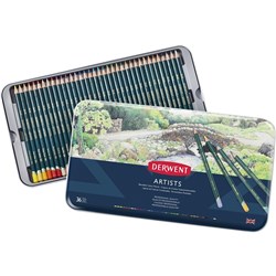 DERWENT ARTIST PENCILS ASSORTED PK36