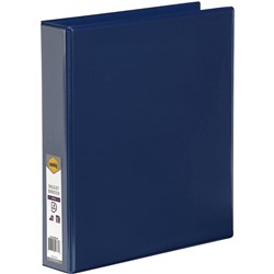 BINDER- INSERT 4 D 38MM BLUE