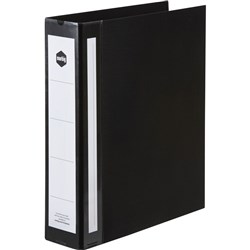 BINDER- A4 2 D RING 50MM BLACK