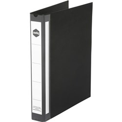 DELUXE PVC BINDERS A4 3 'D' 25mm Black