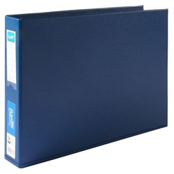 BANTEX PVC BINDERS A10 A3 4 'D' 38mm Landscape Blue