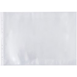 MARBIG A3 HEAVY DUTY SHEET PROTECTORS LANDSCAPE PK100