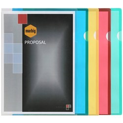 FILE A4 LETTER POLY CLEAR PACK 100