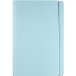 MARBIG MANILLA FOLDER F/CAP LIGHT BLUE BX100