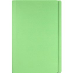 MARBIG MANILLA FOLDER F/CAP LIGHT GREEN BX100
