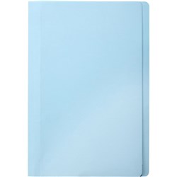 MARBIG MANILLA FOLDER F/CAP LIGHT BLUE pk20