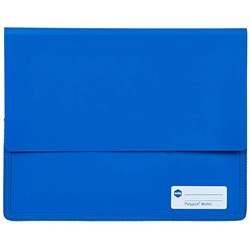 MARBIG POLYPICK DOCUMENT WLT A4 Heavy Duty Wallet Blue