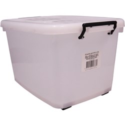 55 LITRE STORAGE BOX CLEAR I424