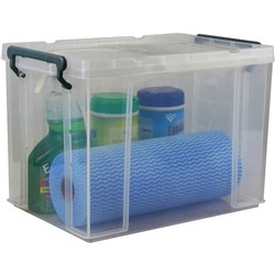 ITALPLAST 5L STACKA STORAGE Box With Lid 5L, Clear