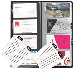 HOLDER- BUSINESS CARD MARBIG WITH INDEX