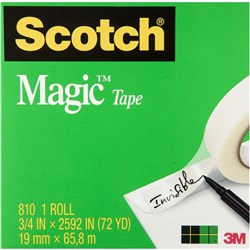 TAPE- MAGIC 810 19MM X 66M REFILL