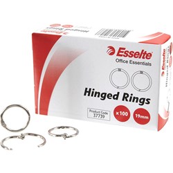 RINGS- SMALL HINGED 19MM