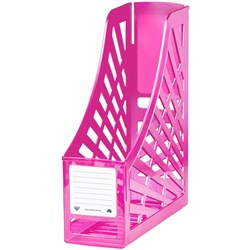 I 160 MAGAZINE STAND TRANSLUCENT PINK