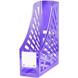 I160 MAGAZINE STAND TRANSLUCENT PURPLE