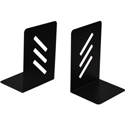 ITALPLAST METAL BOOKEND Black