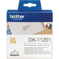 DK LABELS WHITE STANDARD ADDRESS 29X90MM DK-11201
