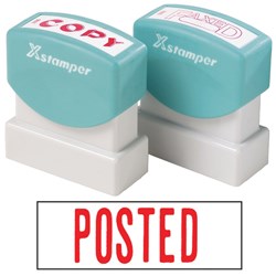XSTAMPER - 1 COLOUR 1047 POSTED RED