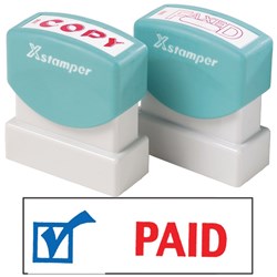 STAMP- X-STAMPER 2COL. 2024 PAID