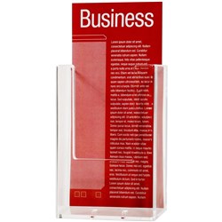 ESSELTE BROCHURE HOLDER DL Wall Mount Single