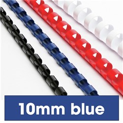 BINDING COIL- 9.5MM / 10MM BLUE