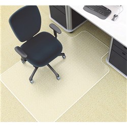 MARBIG CHAIR MAT DELUXE Small 91x121cm Clear
