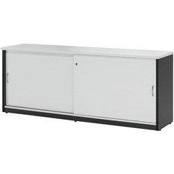 FRESH CREDENZA 1500x450mm White & Ironstone