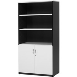 FRESH CUPBOARD Half Door 1800x900mm White & Ironstone
