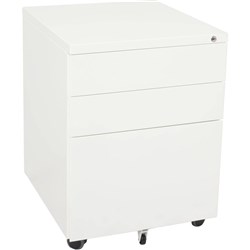 MOBILE PEDESTAL Steel H610xw450xd500mm White CHOICE