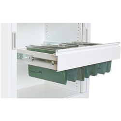 STEELCO FILE FRAME Pull Out W900 White Satin