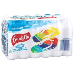 FRANTELLE SPRING WATER 600ml Pack 20