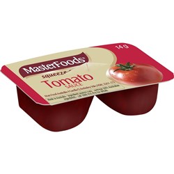 MASTERFOODS TOMATO SAUCE 14gm Tomato Sauce Portions Pack of 100