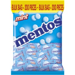 MENTOS LOLLIES Mint Pillow Pack 540g