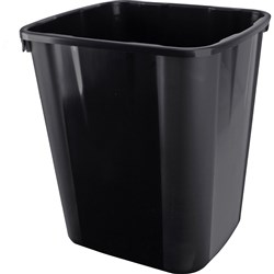 LUNCH TIDY BIN 32 LITRE BLACK I180 (LID SOLD SEPARATELY) LID CODE I190