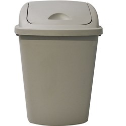 ITAPLAST HEAVY DUTY WASTE BIN 58 Litre Grey