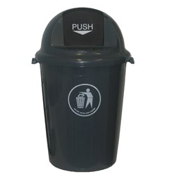 ITALPLAST HEAVY DUTY SWING TOP WASTE BIN 80 LITRE