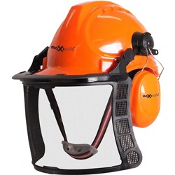 MAXISAFE HARD HAT ACCESSORIES Maxisafe Forestry Kit With Mesh Visor & Muffs