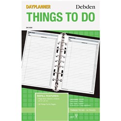 REFILL- DEBDEN DK1006 THINGS TO DO. PKT
