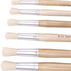 JASART 582/6 BRUSH Round Box 12