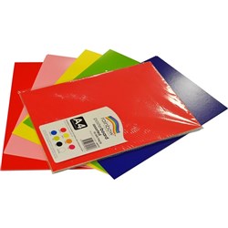 RAINBOW POSTER BOARD Double Sided A4 Asstd
