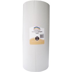 RAINBOW NEWSPRINT ROLL 49GSM 450 x 500M WHITE