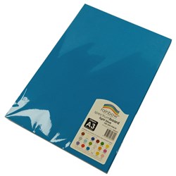 Rainbow Spectrum Board A3  220gms Light Blue 100 Sheets