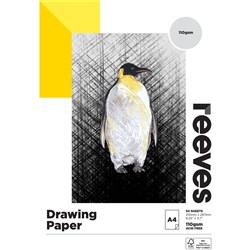 REEVES DRAWING PAPER PAD A5 110GSM 50 SHEET